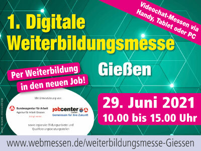 1. Digitale Weiterbildungsmesse Gießen 2021