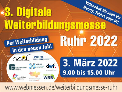 3. Digitale Weiterbildungsmesse Ruhr