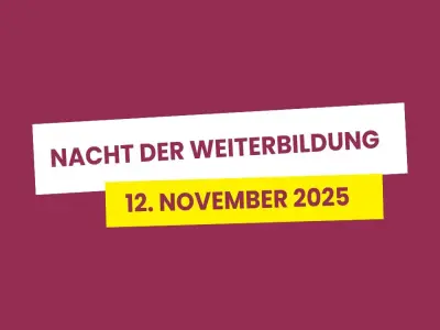Nacht der Weiterbildung 2025